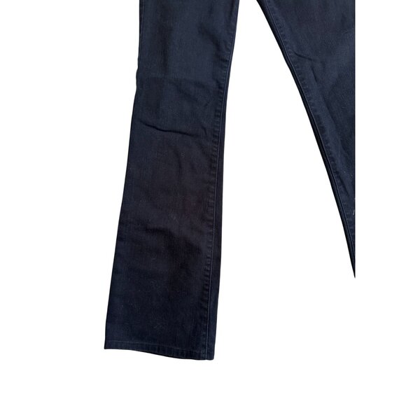 TORY BURCH Women's Black Bootcut The Tory Jeans Size 27 - Picture 10 of 11